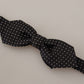 Exquisite Silk Polka Dot Bow Tie
