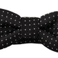 Exquisite Silk Polka Dot Bow Tie