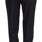 Elegant Black Tailored Trousers