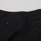 Elegant Black Tailored Trousers