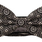 Elegant Black Silk Bow Tie