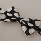 Elegant Polka Dot Silk Bow Tie