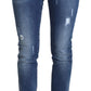 Chic Distressed Denim Jeans