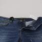 Chic Distressed Denim Jeans