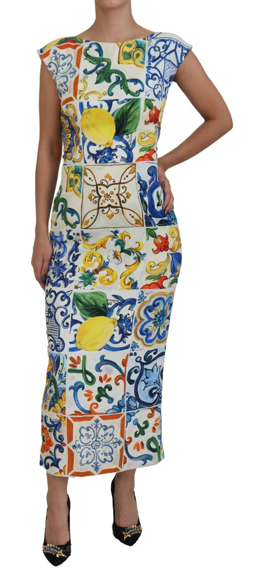 Majolica Midi Elegance Dress