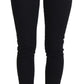 Elegant Black Denim Pants - Slim Fit Luxury
