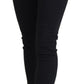 Elegant Black Denim Pants - Slim Fit Luxury