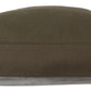 Elegant Army Green Cotton Blend Backpack