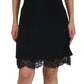 Black Lace Sheath A-line SARTORIA Dress