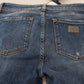 Chic Blue Denim Pants - Italian Elegance