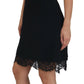 Black Lace Sheath A-line SARTORIA Dress