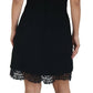 Black Lace Sheath A-line SARTORIA Dress