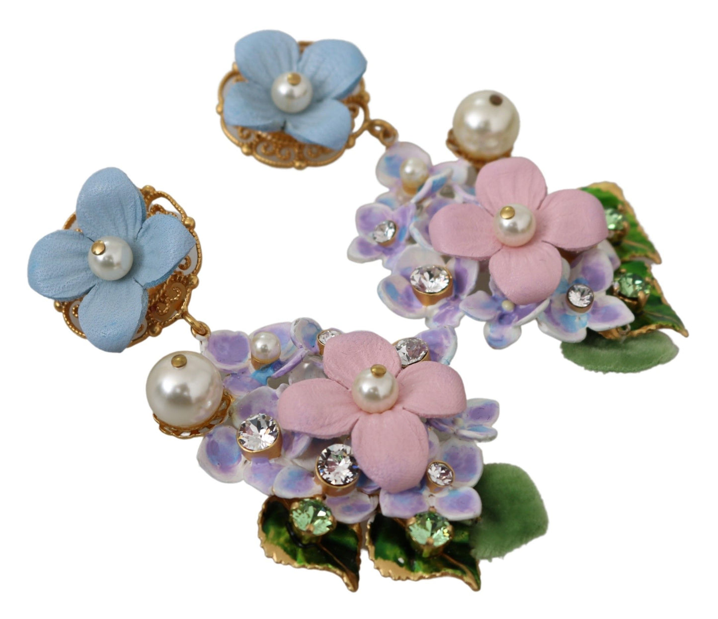 Enchanting Floral Clip-On Earrings