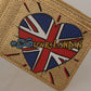 Elegant Gold Leather Long Wallet