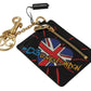 Elegant Leather Coin Wallet With Keyring