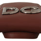 Elegant Leather Phone Pocket Wallet with Chain