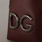 Elegant Leather Phone Pocket Wallet with Chain