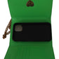 Elegant Leather iPhone Wallet Case with Chain
