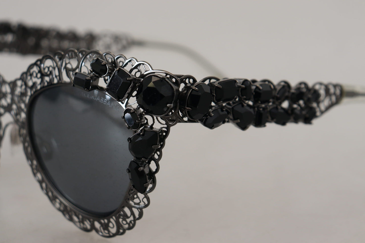 Exquisite Crystal Cat-Eye Sunglasses