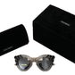 Exquisite Crystal Cat-Eye Sunglasses
