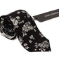 Elegance in Bloom Silk Bow Tie