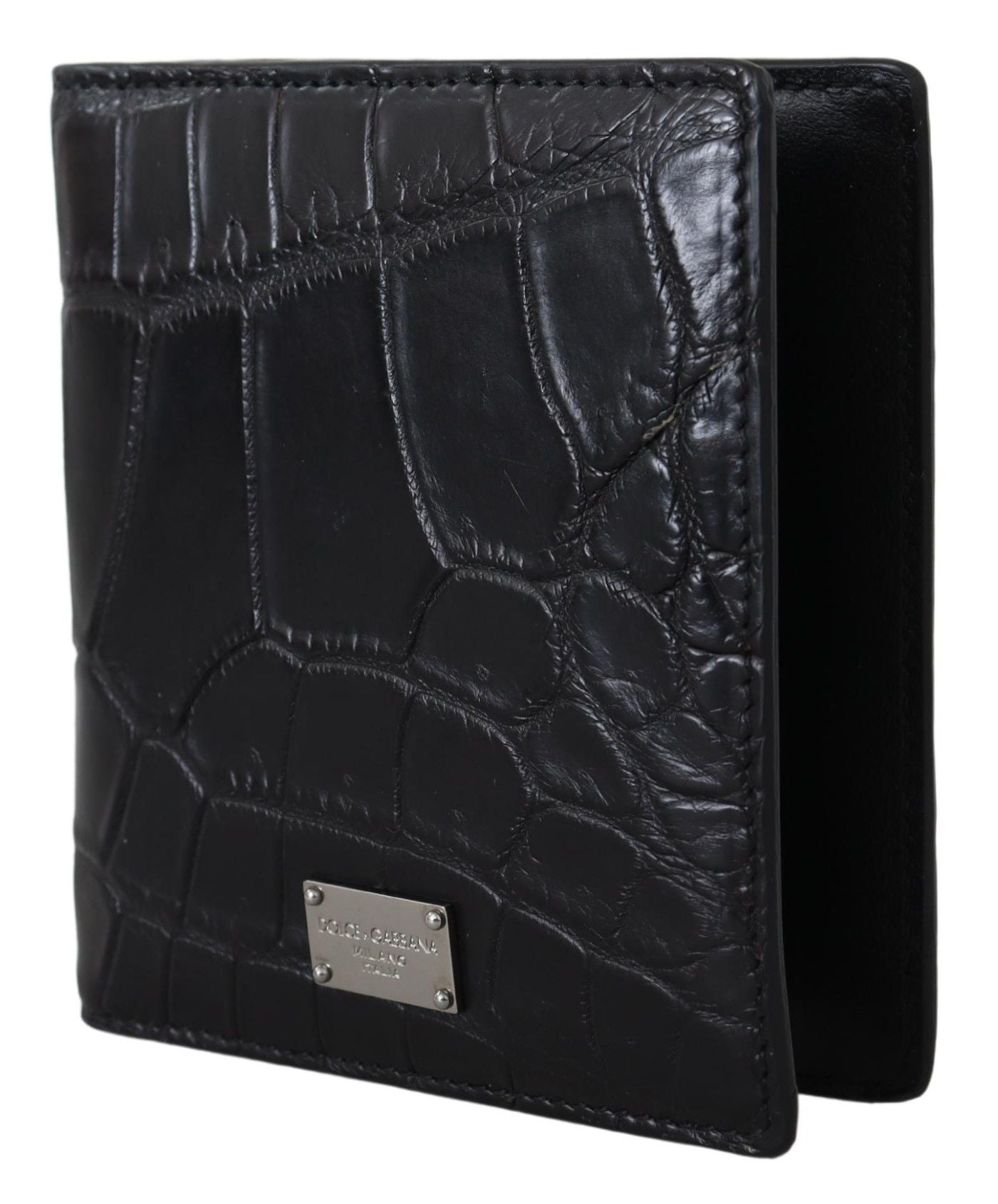 Elegant Exotic Leather Bifold Wallet