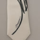 Exquisite Silk Bow Tie in Classic White