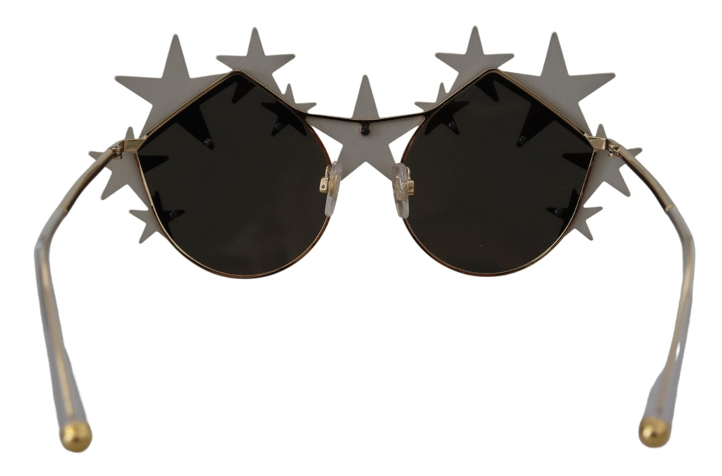 Gold Star Crystal Embellished Sunglasses