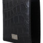 Sleek Exotic Leather Bifold Wallet