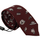 Maroon Elegance Silk Tie