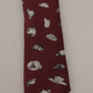 Maroon Elegance Silk Tie