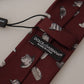 Maroon Elegance Silk Tie