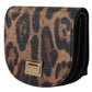 Elegant Leopard Print Coin Wallet