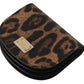 Elegant Leopard Print Coin Wallet