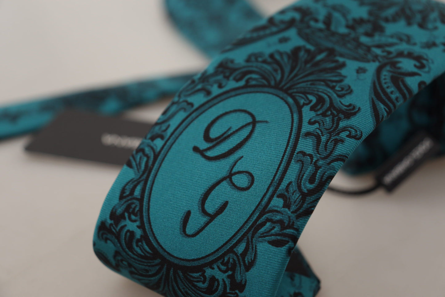 Elegant Silk Blue Tie - Exclusive Design