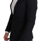 Elegant Black Wool Blazer Jacket
