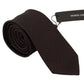 Elegant Bordeaux Silk Tie