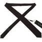 Elegant Bordeaux Silk Tie