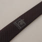 Elegant Bordeaux Silk Tie