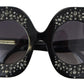 Stunning Crystal-Embellished Sunglasses