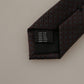 Elegant Bordeaux Silk Tie