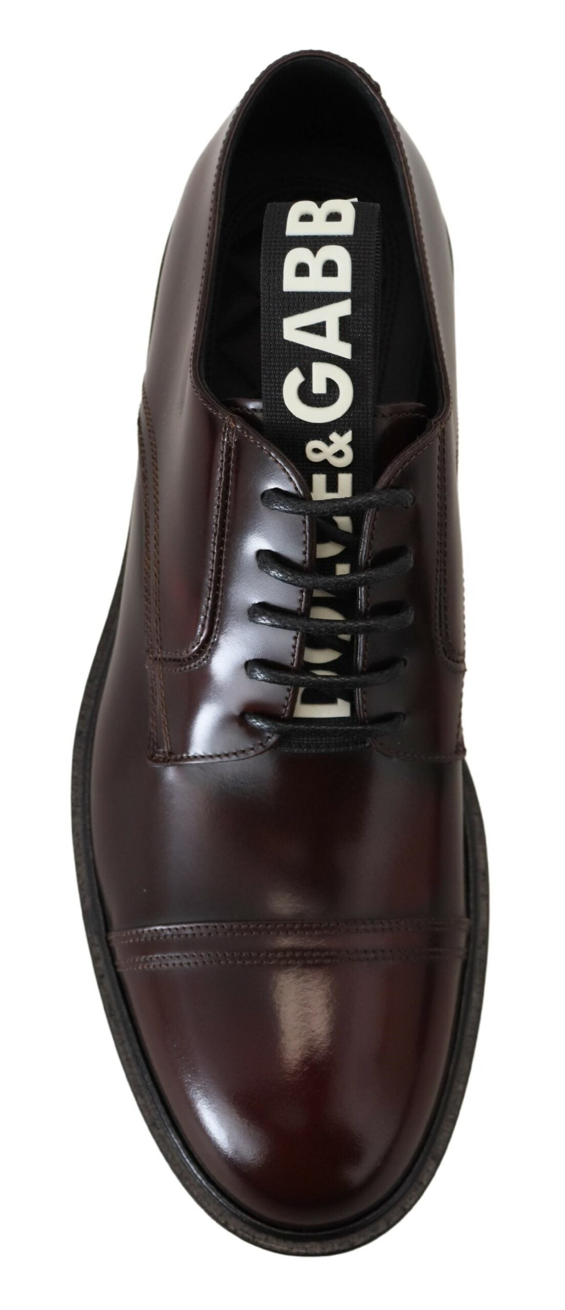 Elegant Bordeaux Lace-Up Formal Shoes