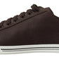 Elegant Leather Low Top Sneakers