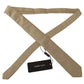 Elegant Gold Silk Men's Tie