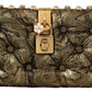 Enchanting Jacquard Box Shoulder Bag