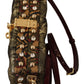 Enchanting Jacquard Box Shoulder Bag