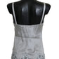 Silk Stretch Floral Lace Chemise Dress