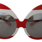 Butterfly Striped Chic Sunglasses
