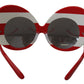 Butterfly Striped Chic Sunglasses