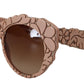 Chic Pink Acetate Women's Sunglasses